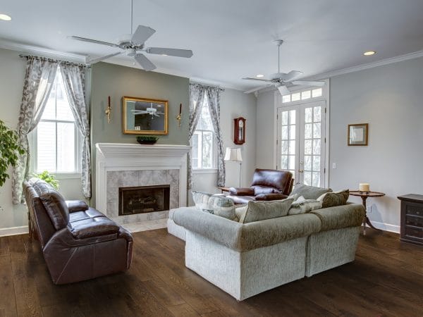 Lift bridge hardwood floors